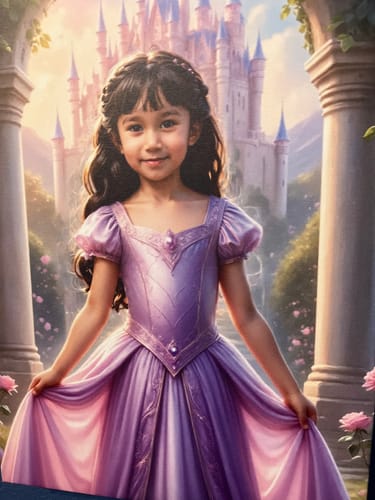 Customer photo review of The Pink Princess's Tower Retreat