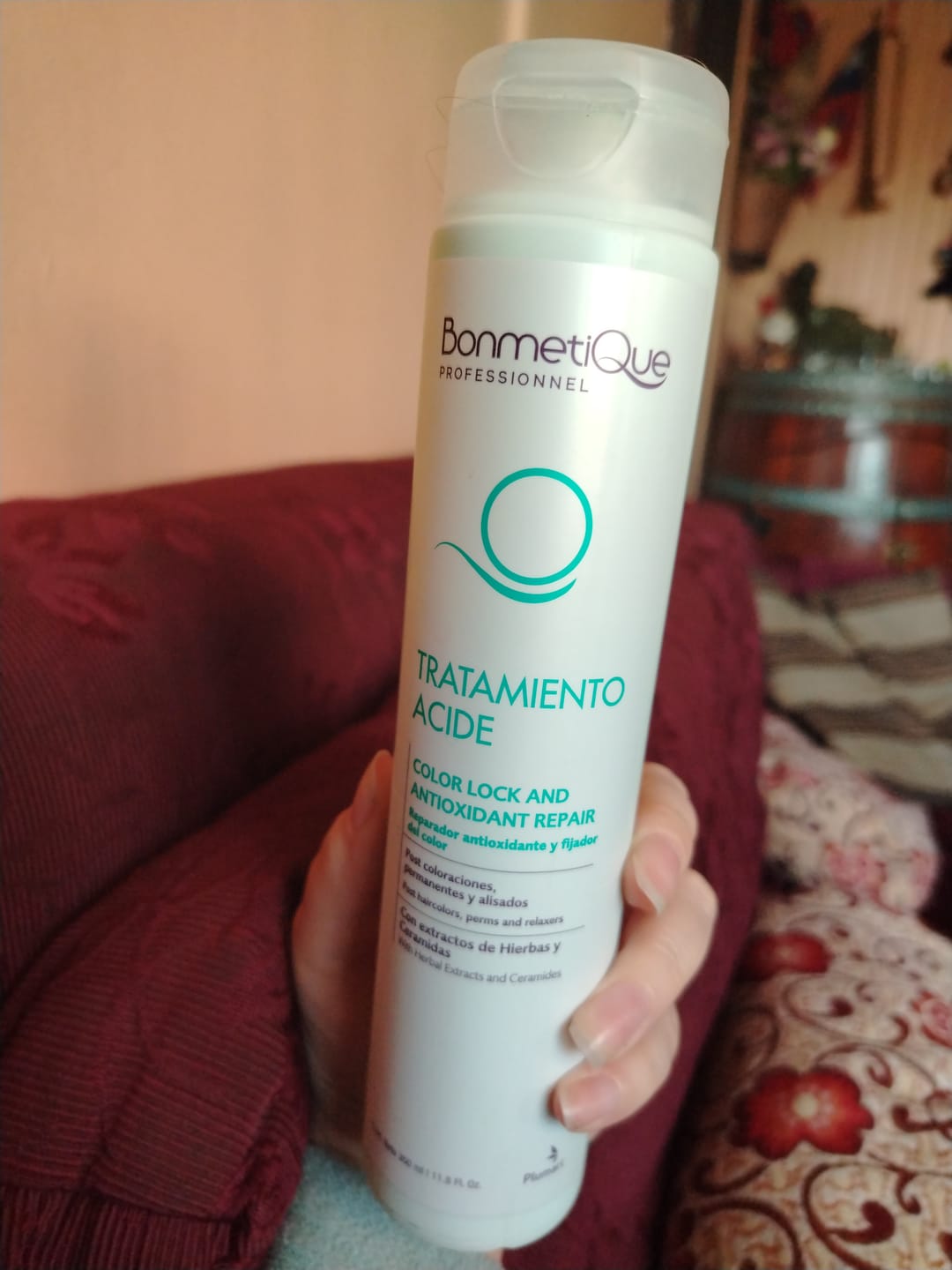 Customer photo review of Tratamiento Acido Bonmetique