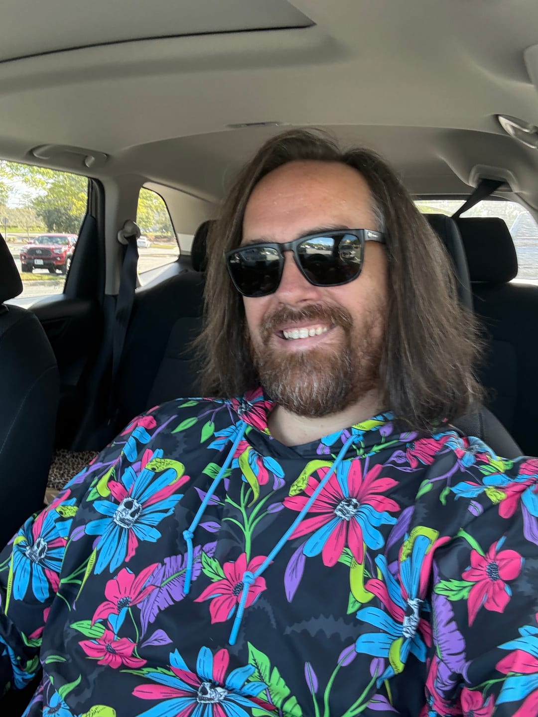 Customer photo review of Doom and Bloom – Performance Hoodie