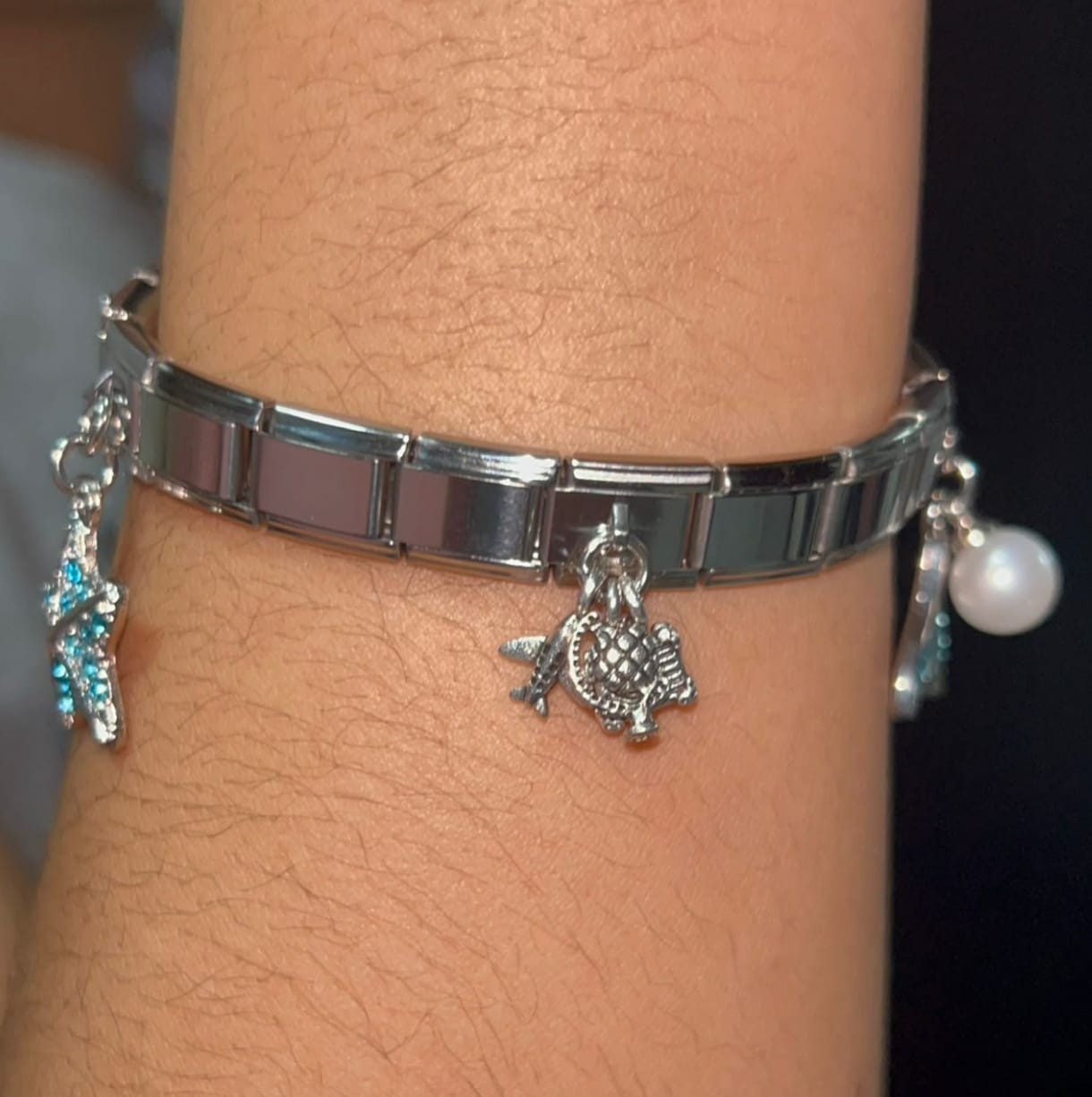 Customer photo review of Charm Colgante viaje avion