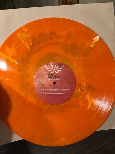 Customer photo review of Waylon Jennings "Songbird" Vinyl LP Pre-Order