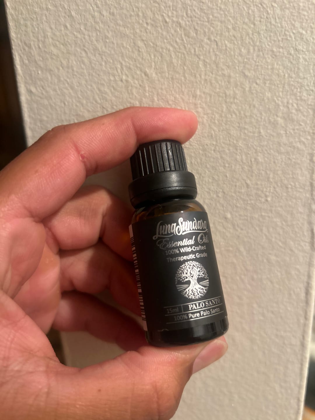 Customer photo review of Palo Santo Essential Oil Peruvian 100% Pure Wildcrafted