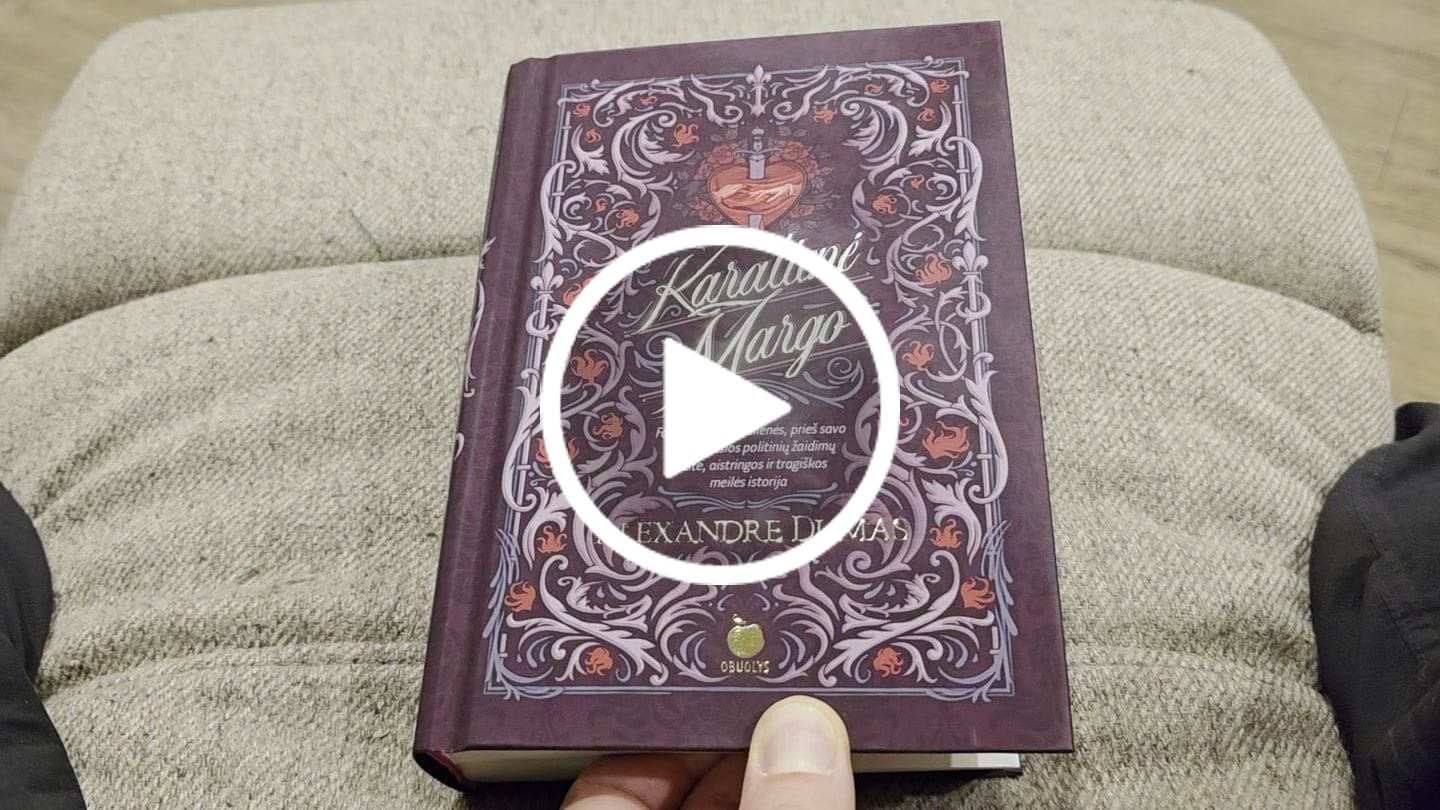 Customer video review of Karalienė Margo: Aleksandro Diuma šedevras apie fatališką karalienę