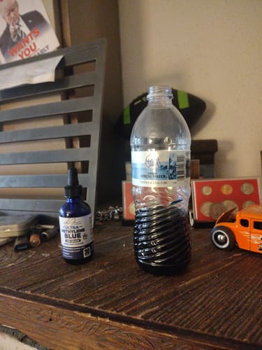 Customer photo review of Ultra Methylene Blue - Fresh Mint Flavor