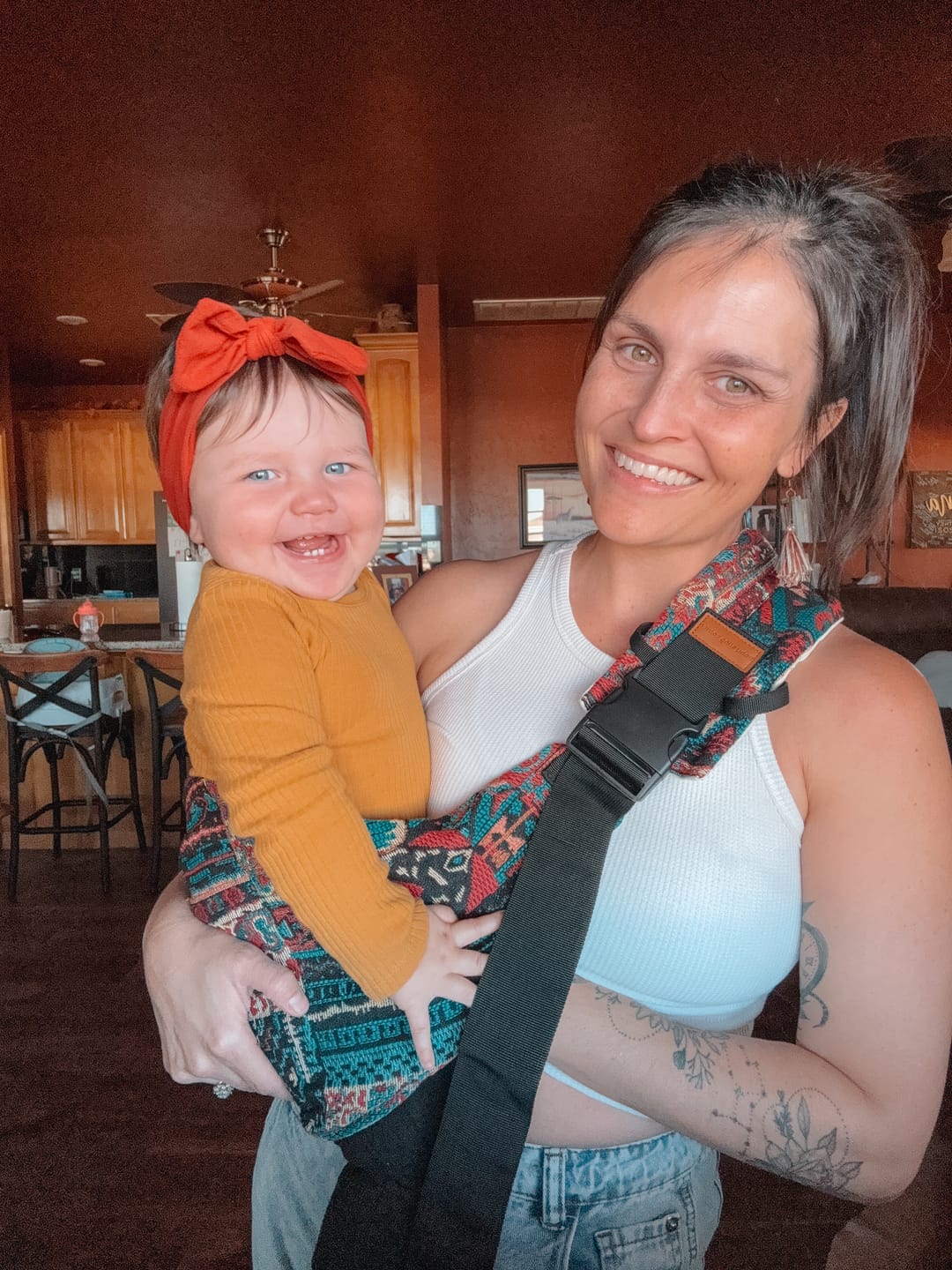 Customer photo review of Bambora Sling Carrier