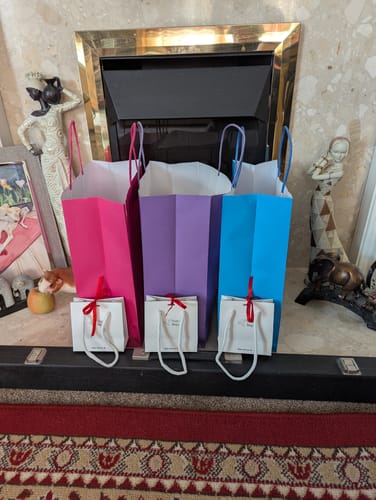 Customer photo review of Gift Bag with Ribbon