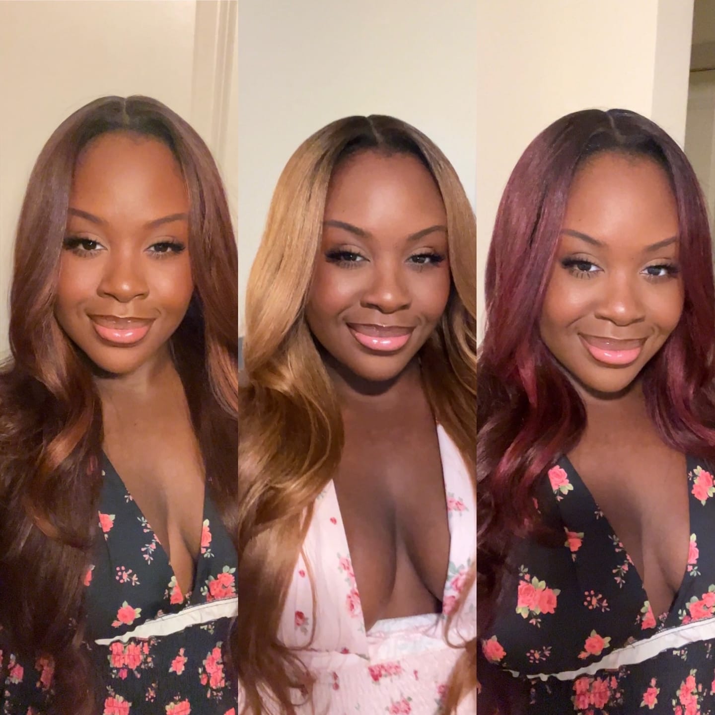 Customer photo review of Outre Melted Hairline Glueless HD Lace Front Wig - SERAPHINE