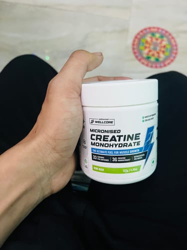 Customer photo review of Wellcore - Pure Micronised Creatine Monohydrate | Kiwi Kick (122g, 33 servings)
