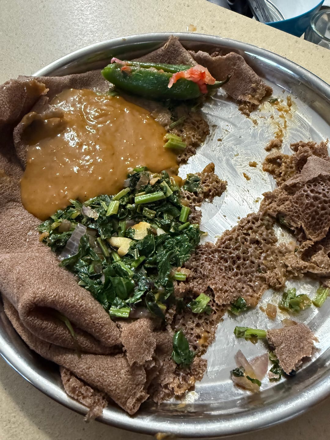 Customer photo review of Injera (እንጀራ)