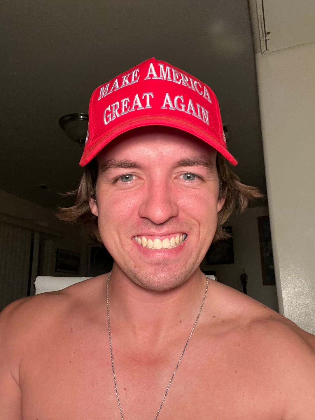 Customer photo review of New MAGA 45 47 Red Hat