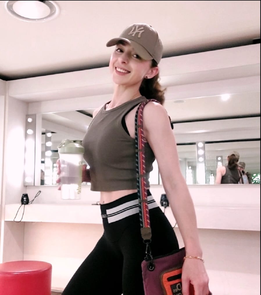 Customer photo review of Leggings Push Up All-Up Nero Liquirizia