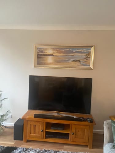 Customer photo review of Walking The Dog At Dusk By Duncan Palmar