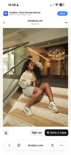 Customer photo review of Vale Forever Mystikal Flannel Green