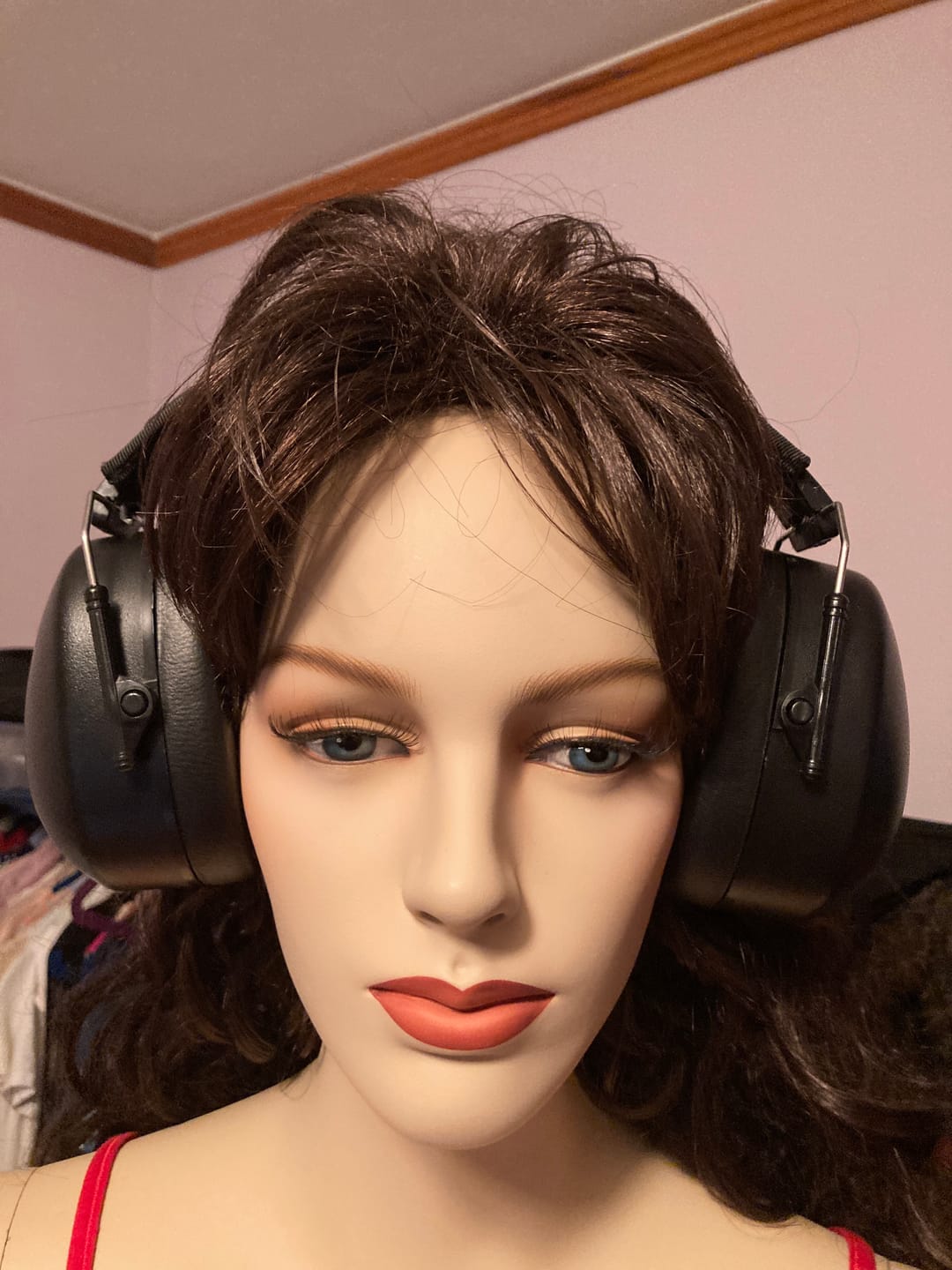 Customer photo review of Decibel Defense Safety Earmuffs