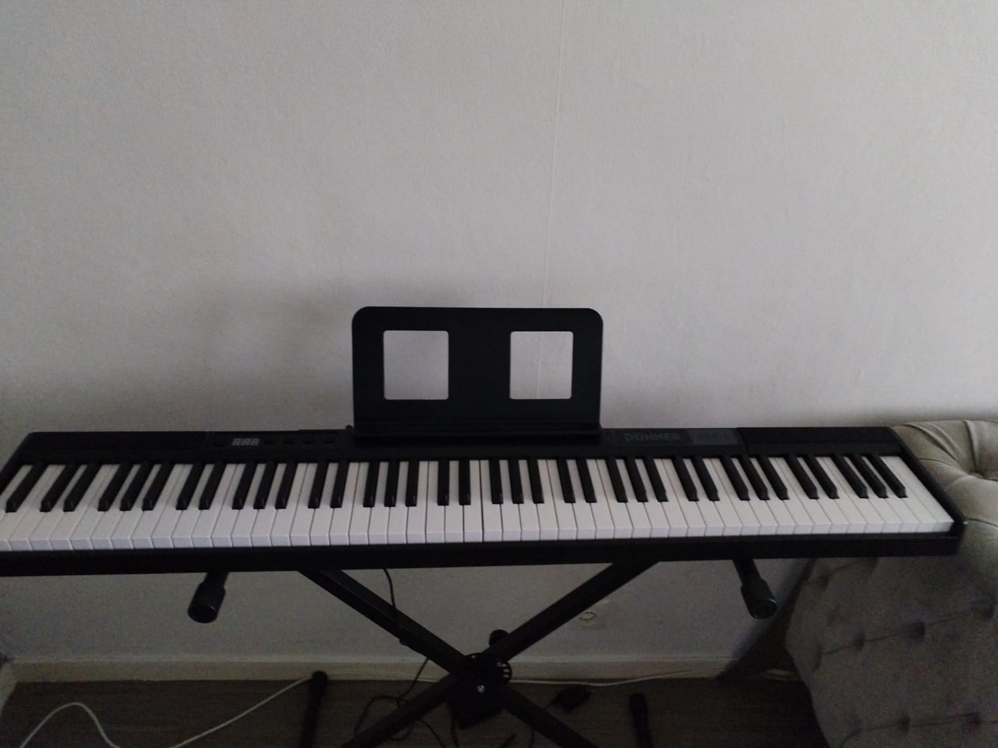 Customer photo review of Donner DEP-1 Piano Numérique Portable
