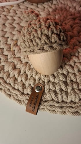 Customer photo review of Personalisierte Labels mit Chicago Screws - Kunstleder-Label mit Schrauben