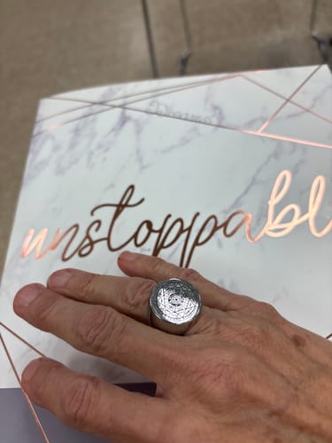 Customer photo review of 7 Angels of Solomon Wealth Manifestation Ring