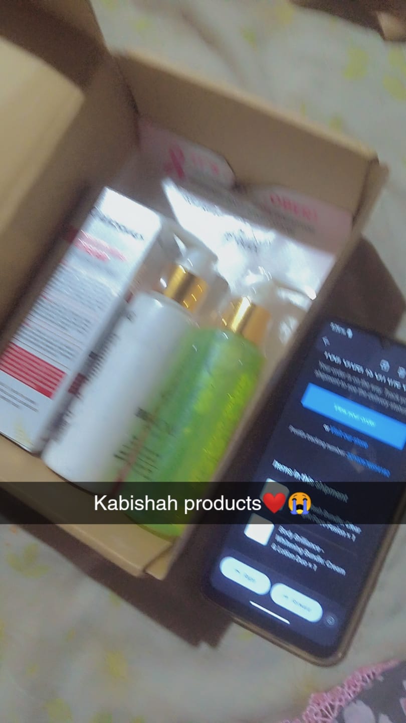 Customer photo review of Body Brilliance - Whitening Bundle: Cream & Lotion Duo