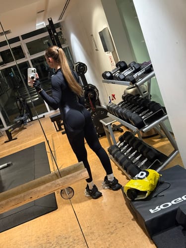 Customer photo review of Jumpsuit Ideal Suit Black