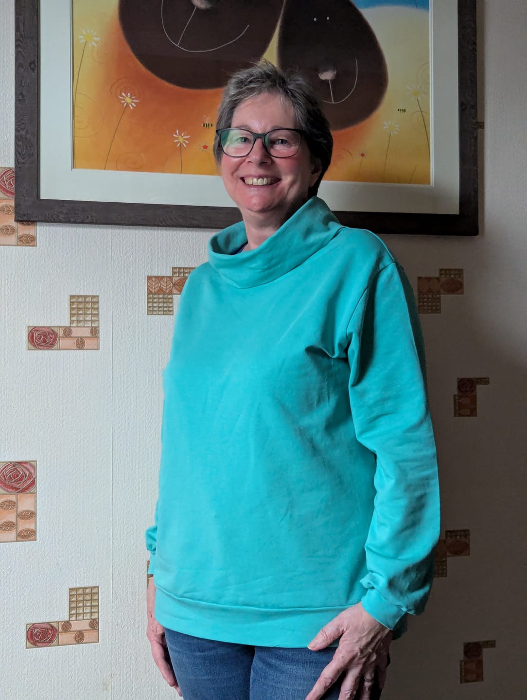 Customer photo review of Plain French Terry Fabric