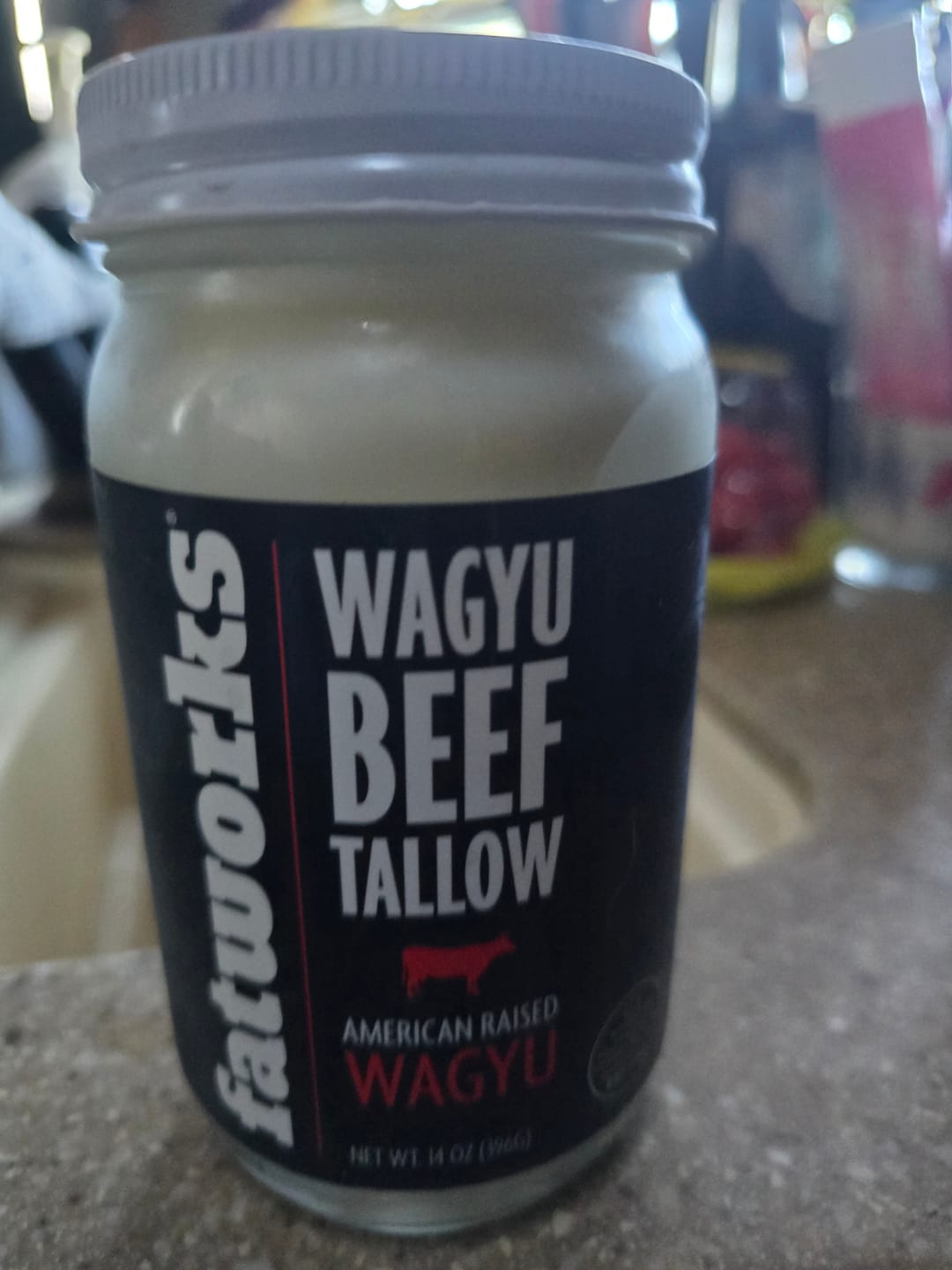 Customer photo review of American Wagyu Tallow 14 oz