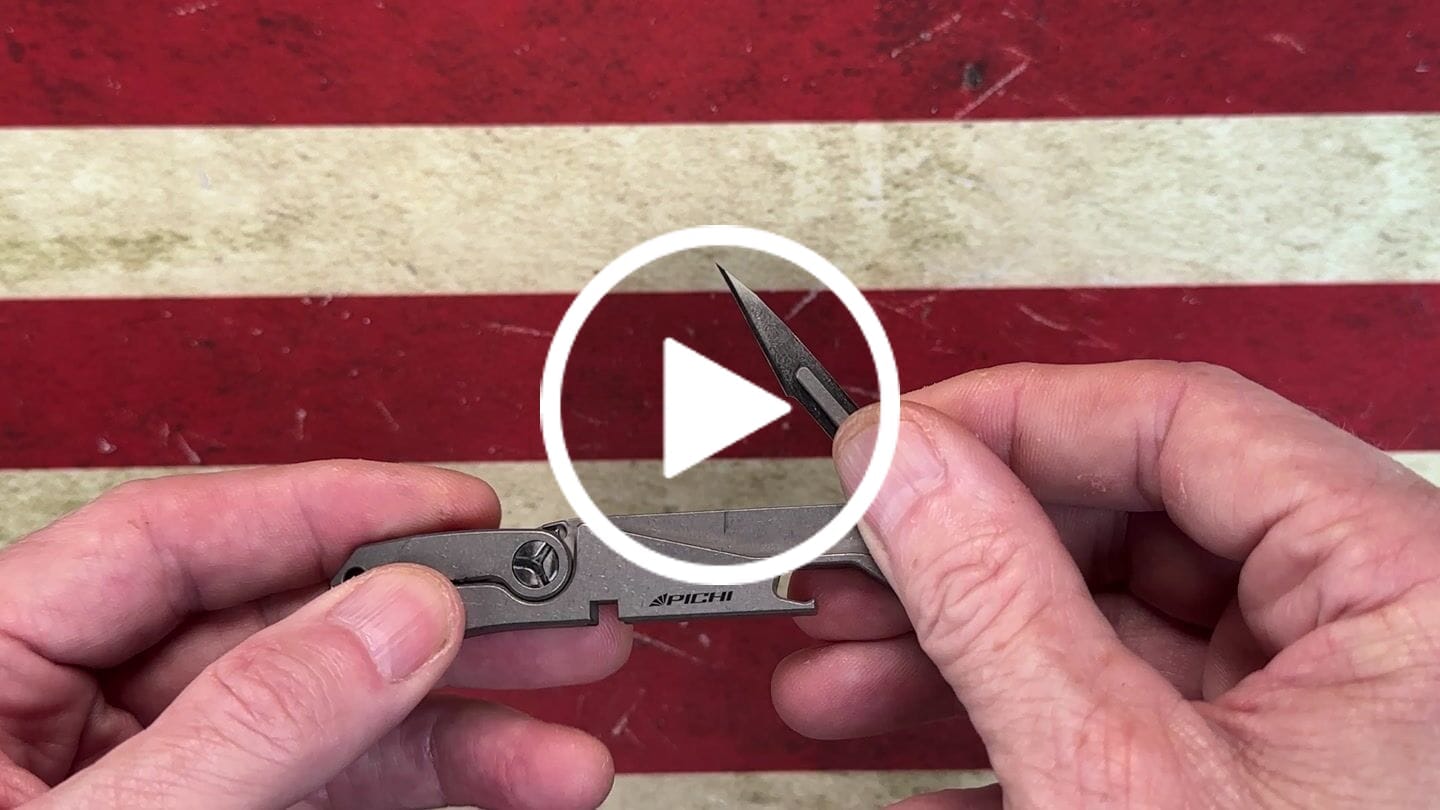 Customer video review of 🌟Fall Sale🌟 PICHI X2S Titanium Multitool