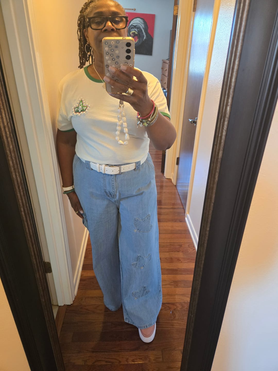 Customer photo review of Ivy Elegance Jeans