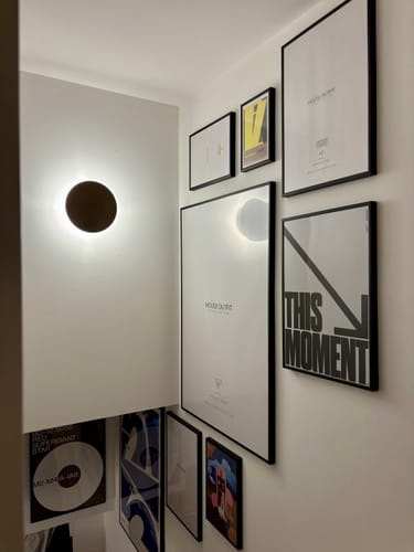 Customer photo review of ALUMINIUM MATTE BLACK A1 FRAME