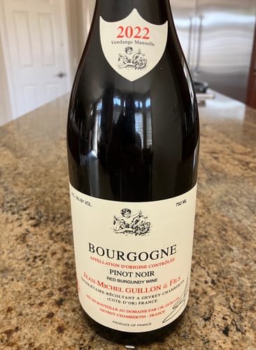 Customer photo review of 2022 Domaine Jean-Michel Guillon & Fils Fixin Les Crais