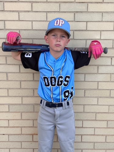 Customer photo review of Jax Batting Gloves | Pink | Strap Cuff