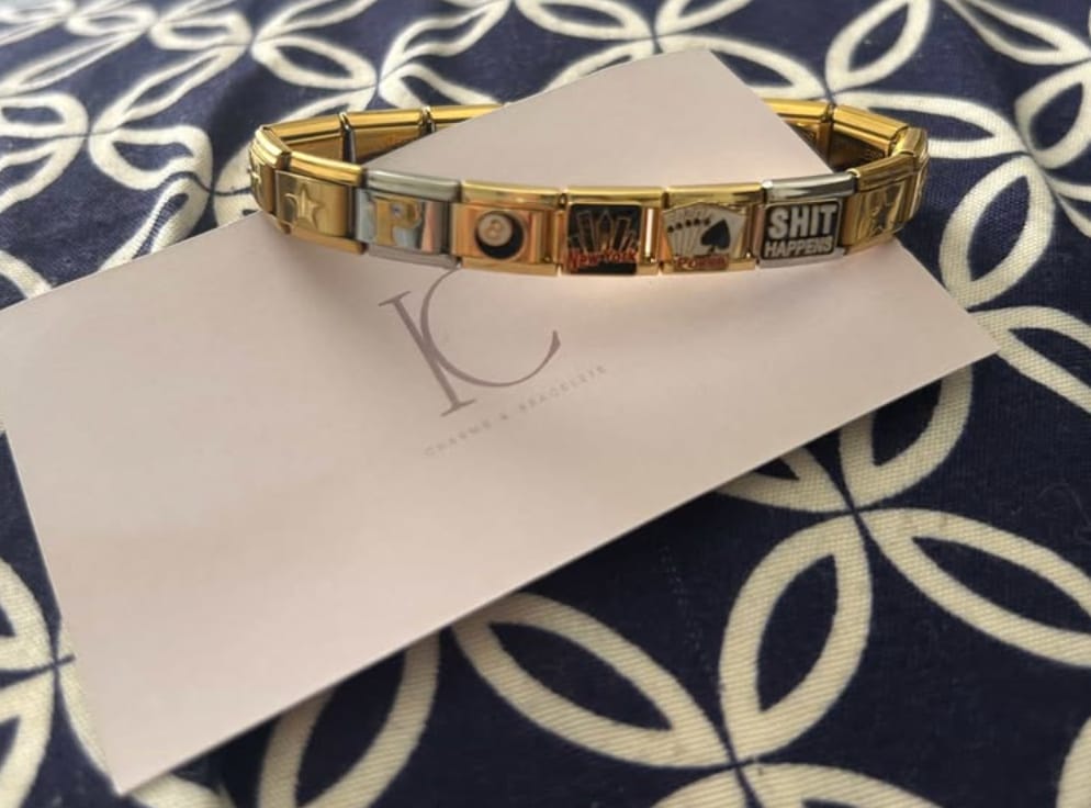 Customer photo review of Charm Shit Happens