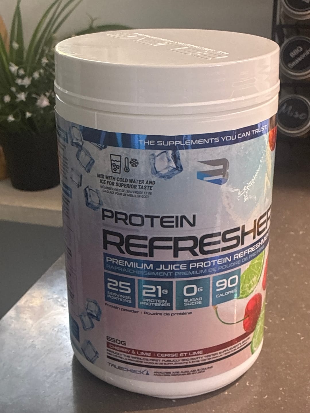 Customer photo review of Believe - Protein Refresher - 665g