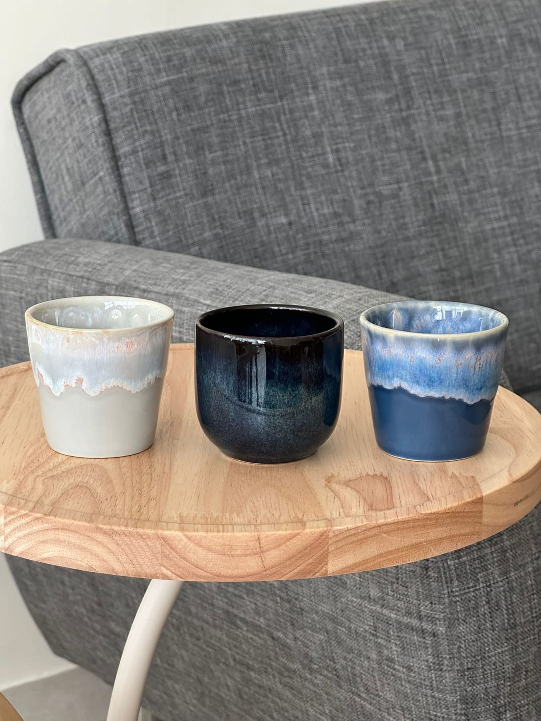 Customer photo review of כוסות אספרסו קרמיקה - סדרת ים