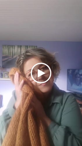 Customer video review of Gilet Prisca Safran