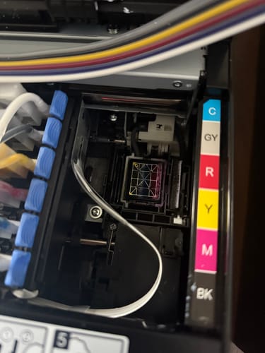 Customer photo review of DTF Cleaning Solution (Undo Clogs and Horizontal Lines)