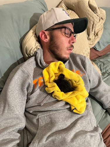 Customer photo review of Woody Corduroy Brim Hat