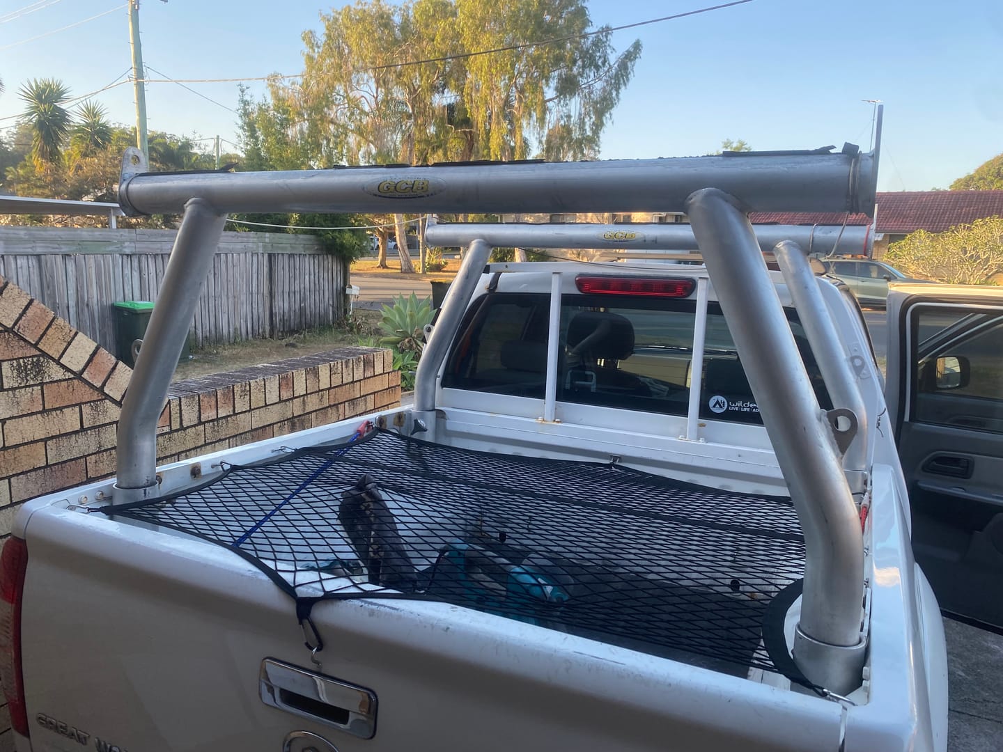 Customer photo review of LOCKEDOWN™ Heavy Duty Elastic Cargo Net