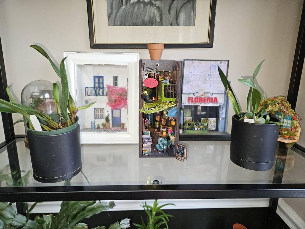 Customer photo review of Dreamy MiniAlley - Booknook DIY kit