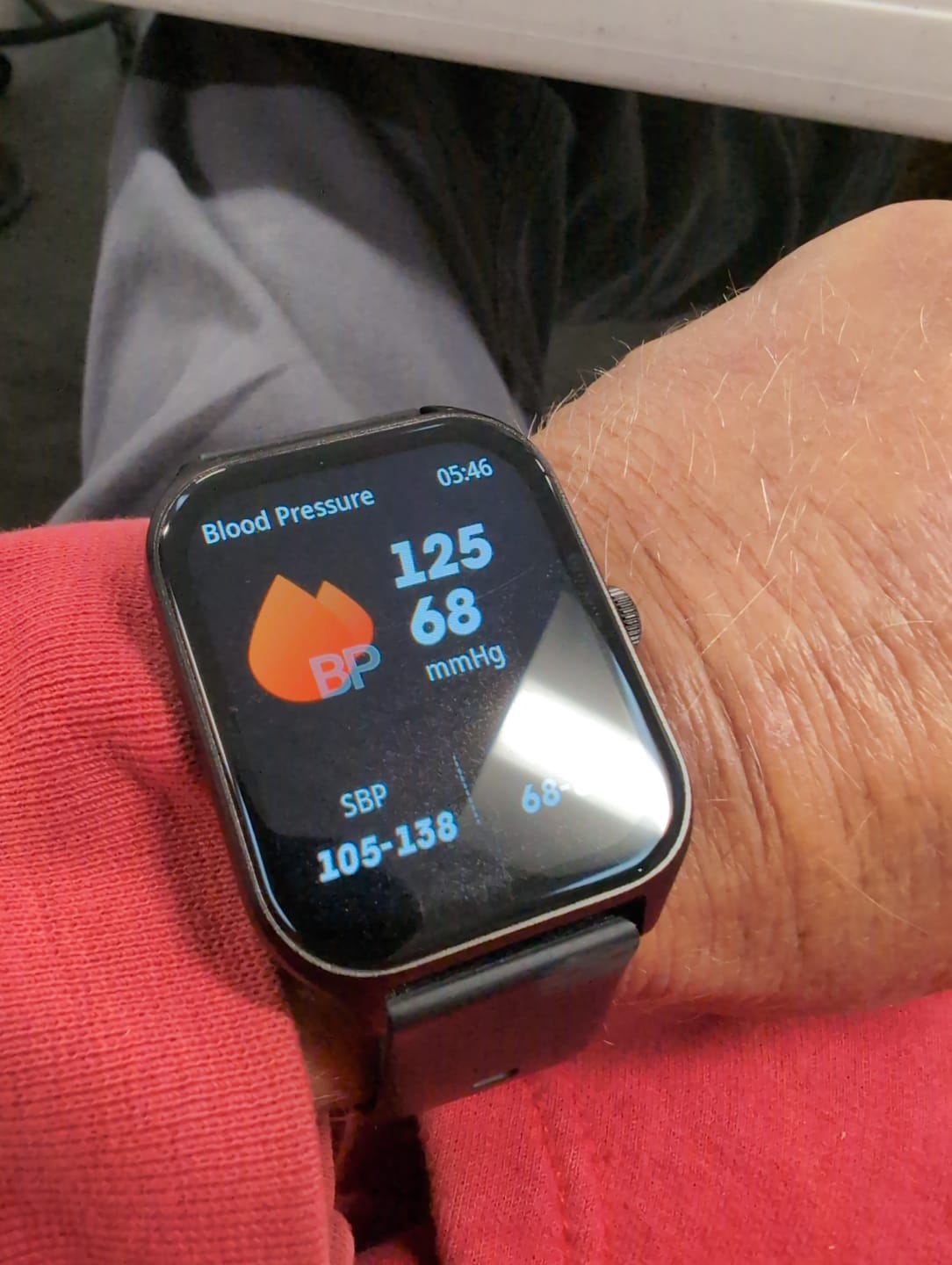 Customer photo review of HealthWatch Series 5