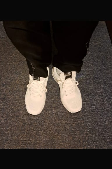 Customer photo review of OrthoCare™ - All-Day Comfort & Pain-Free Orthopedic Shoes