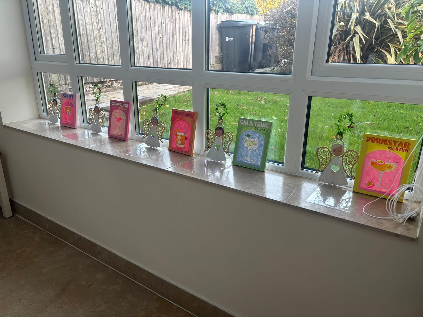 Customer photo review of 6 Mini Paintings - Colorful Cocktail Set
