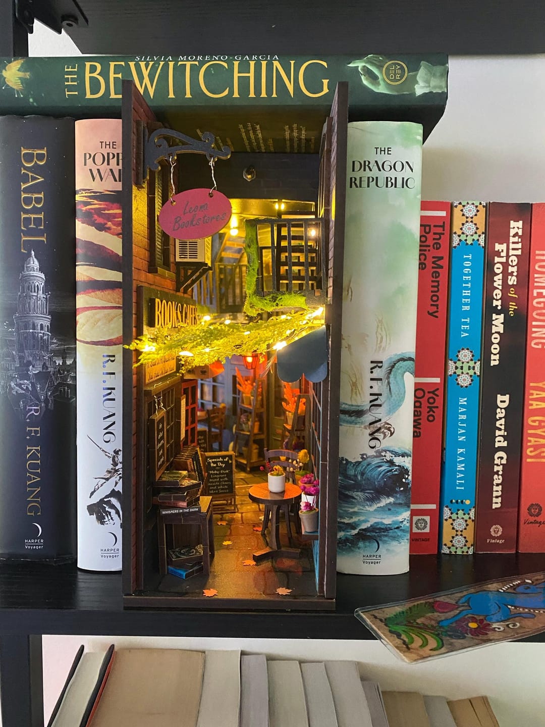 Customer photo review of Dreamy MiniAlley - Booknook DIY kit