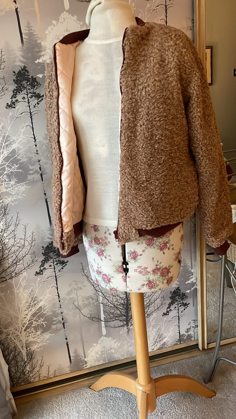 Customer photo review of Ribbed Tubular Cuffing Fabric