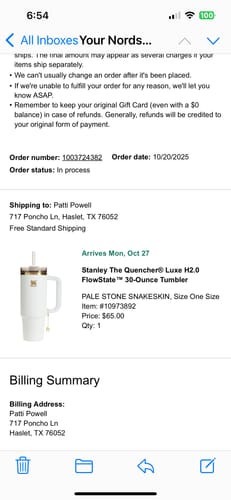Customer photo review of CLEAR 3.25” Scalloped Shorty Tumbler Boot