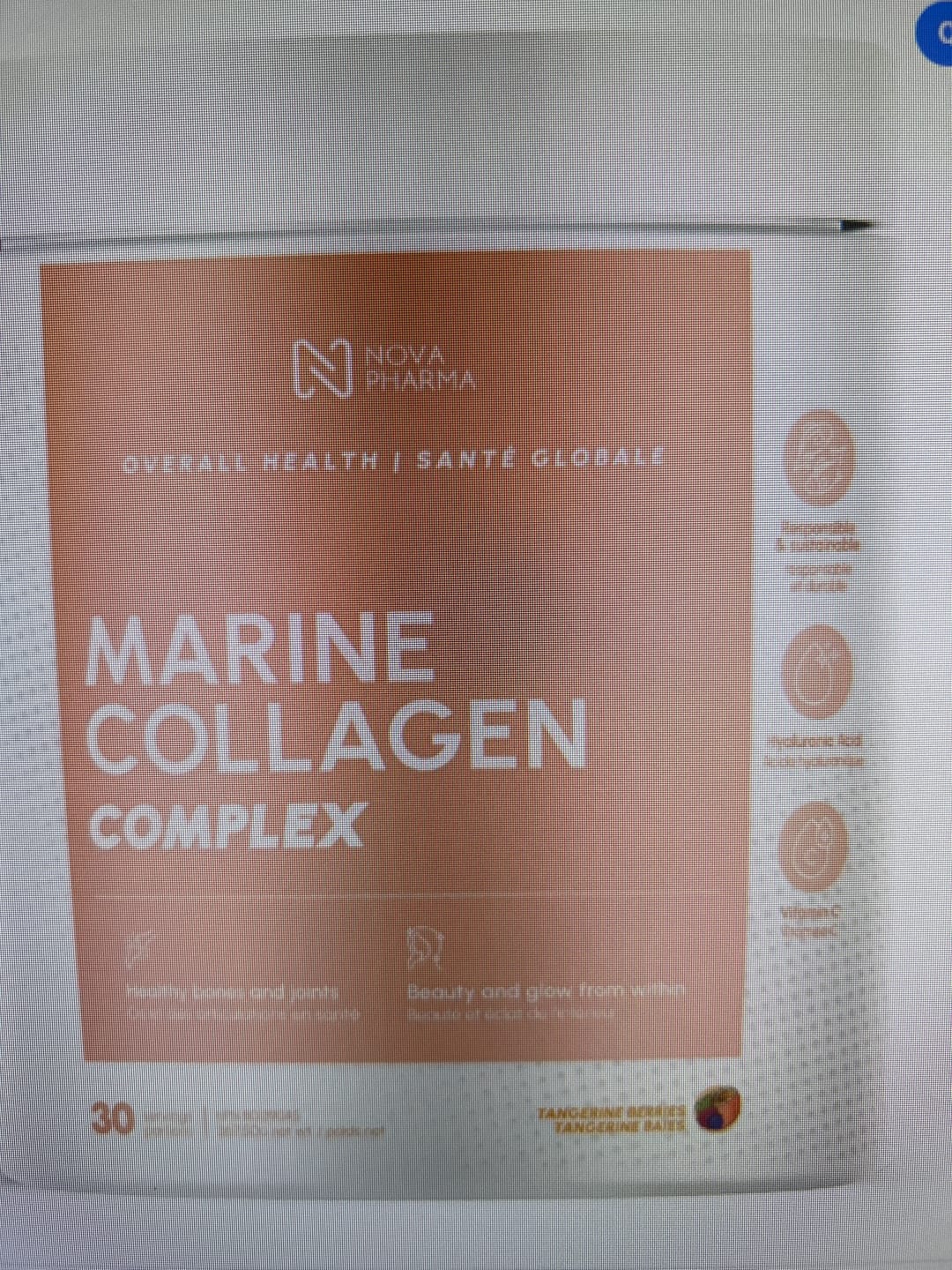 Customer photo review of Marine Collagen Complex With Hyaluronic Acid, Vitamin C and Biotin - 30 servings