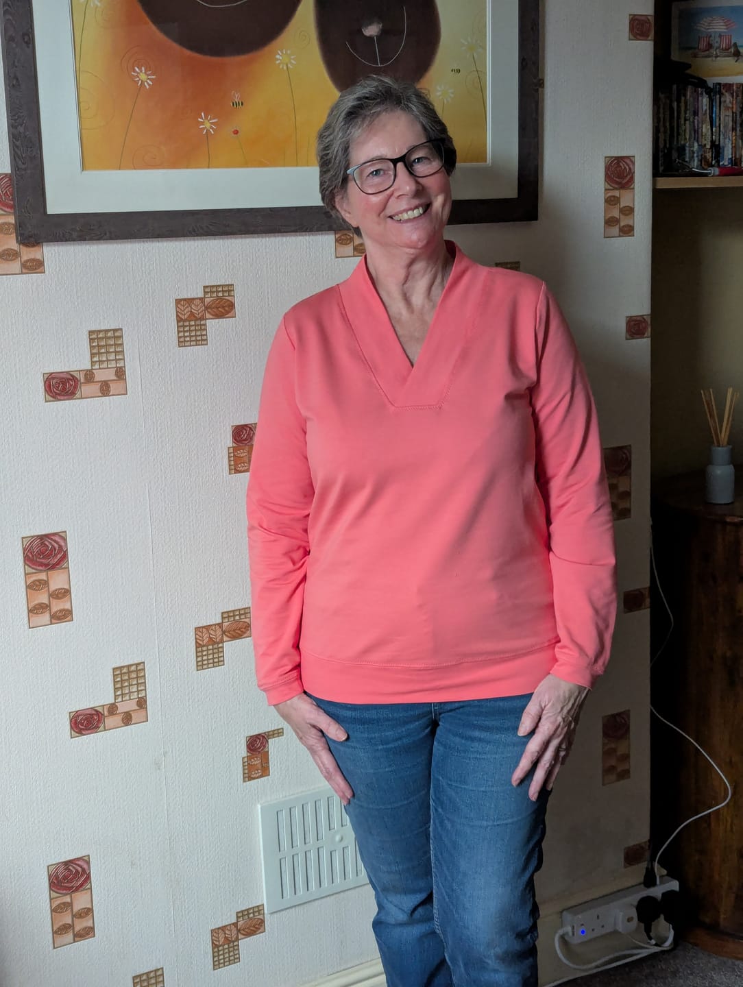 Customer photo review of Plain French Terry Fabric