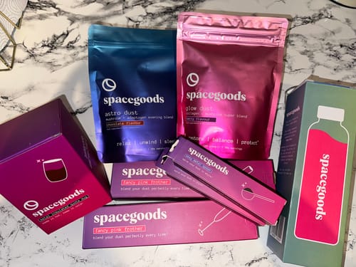 Customer photo review of rainbow dust