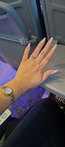 Customer photo review of French Ombré - Press On Nails
