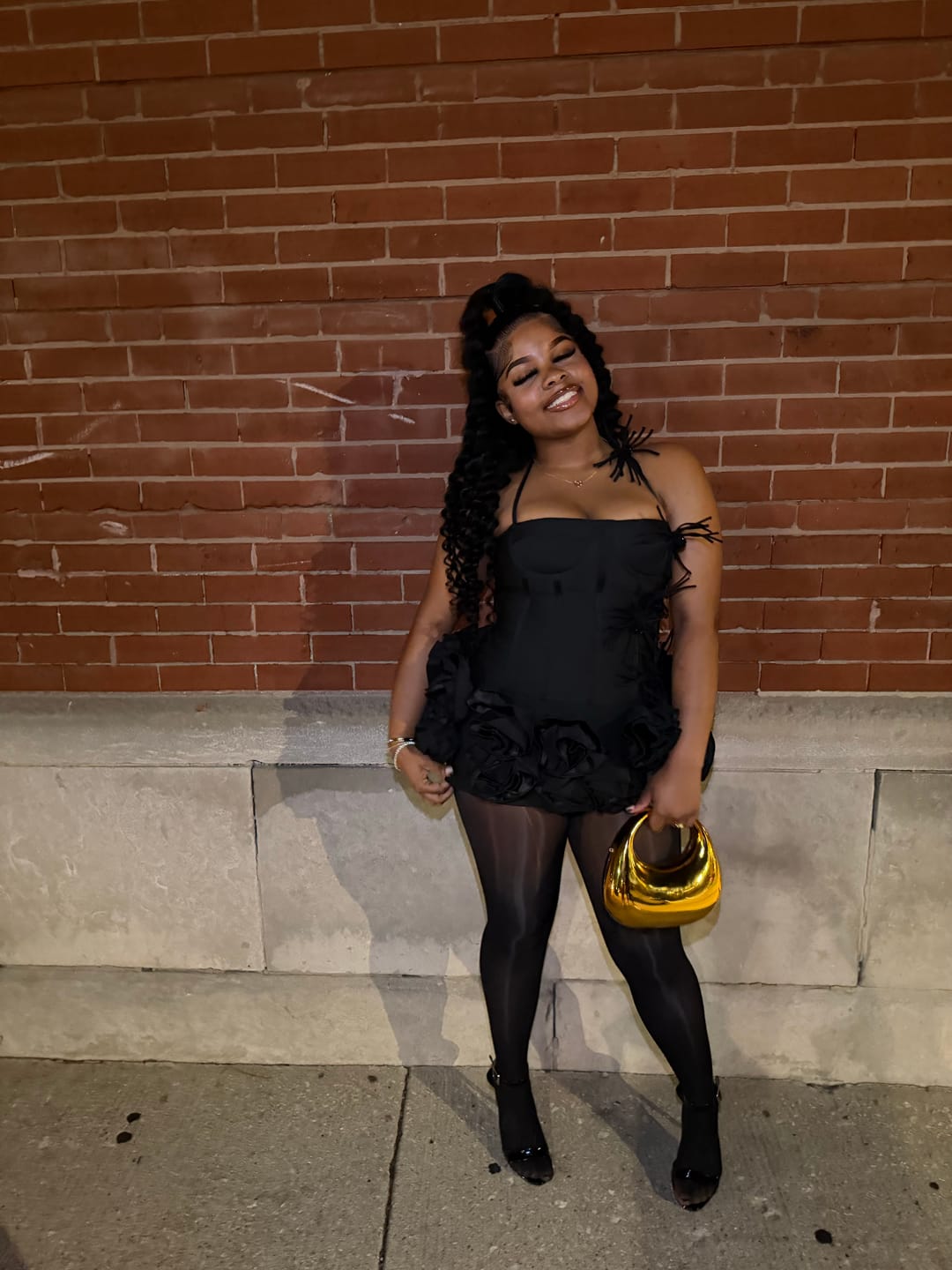 Customer photo review of Neveah Mini Dress