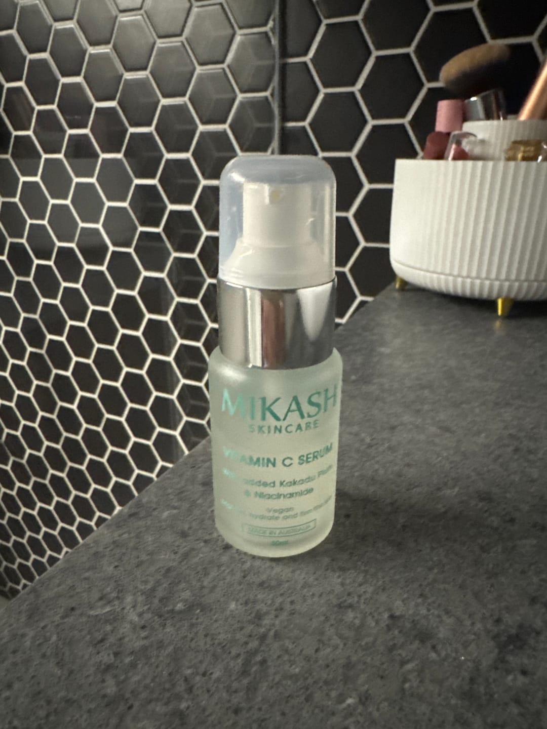 Customer photo review of Vitamin C serum 30ml